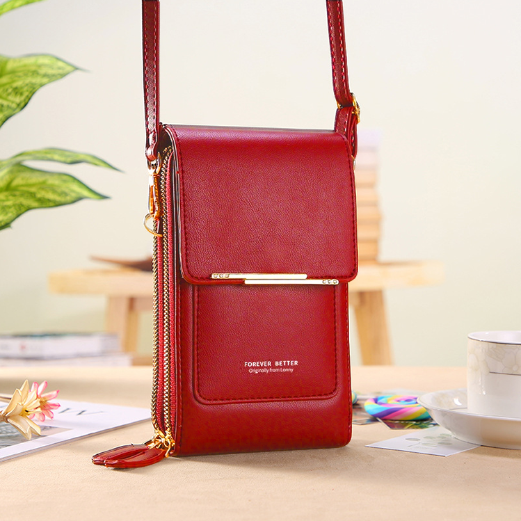 ChicSling Crossbody Bag med Touchscreen Vindu | Luvikno