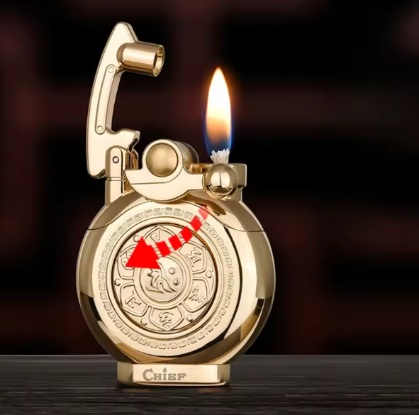 Mechanisk Flip Top Kerosene Vindproof lighter | Luvikno