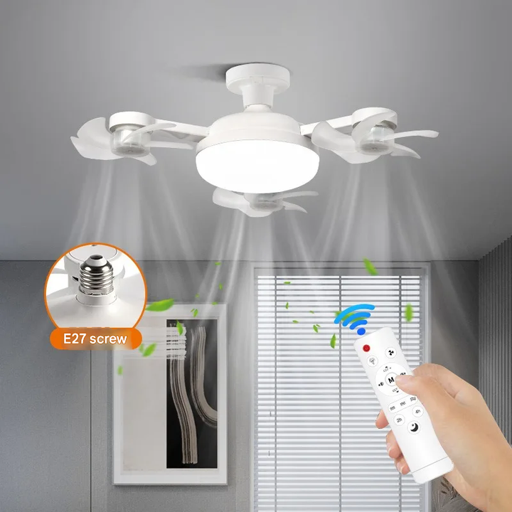 Multi Cooler Fast Ceiling LED Fan Light | Luvikno