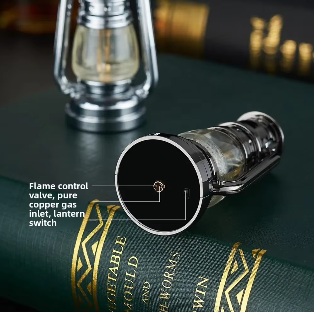 Mini Retro Flame Lantern Torch Lighter | Luvikno