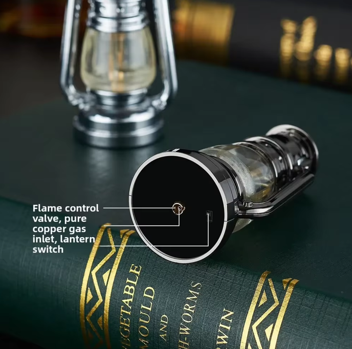 Mini Retro Flame Lantern Torch Lighter | Luvikno