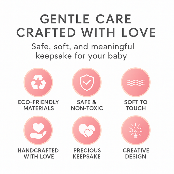 Forever Baby Story DIY Hånd- og Fotavtrykk Kit | Luvikno