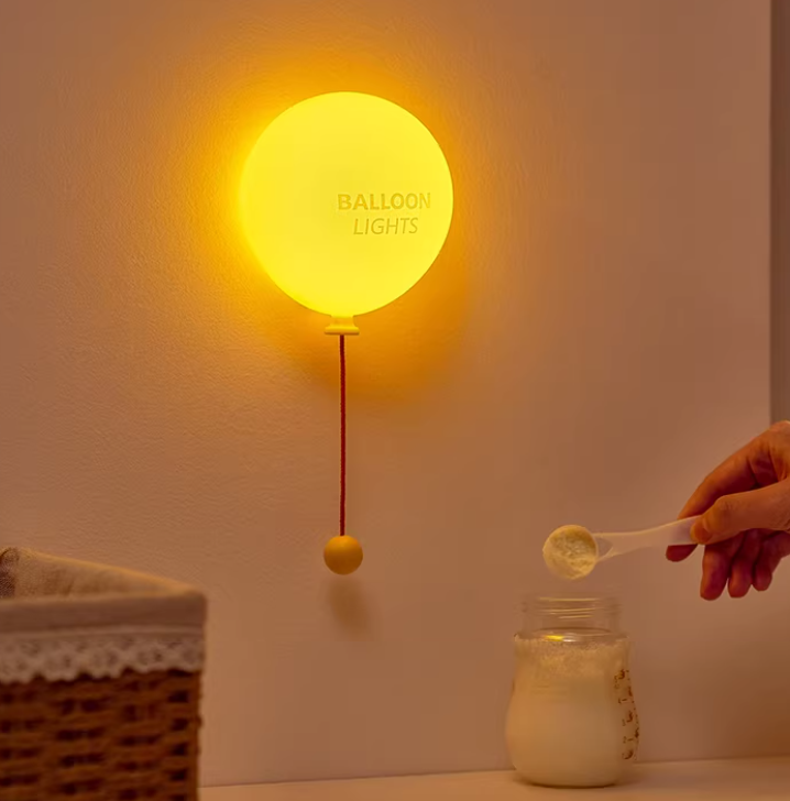 Soft Glow Ballong Nattlampe | Luvikno