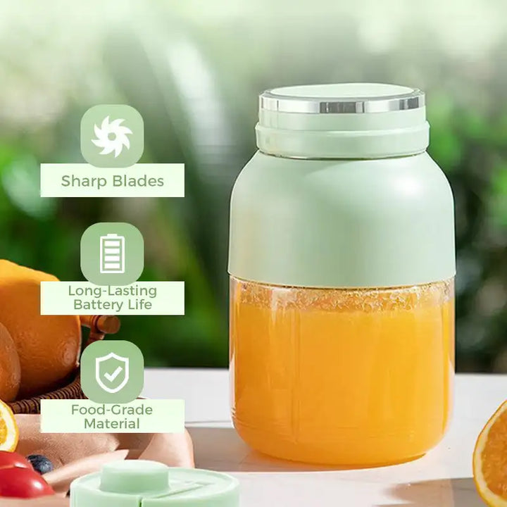 Luvikno | BlendMaster Bærbar Blender | Lag smoothies uten anstrengelse på farten