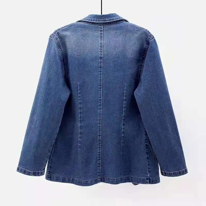 Luvik | Tyylikäs Denim Bleiseri