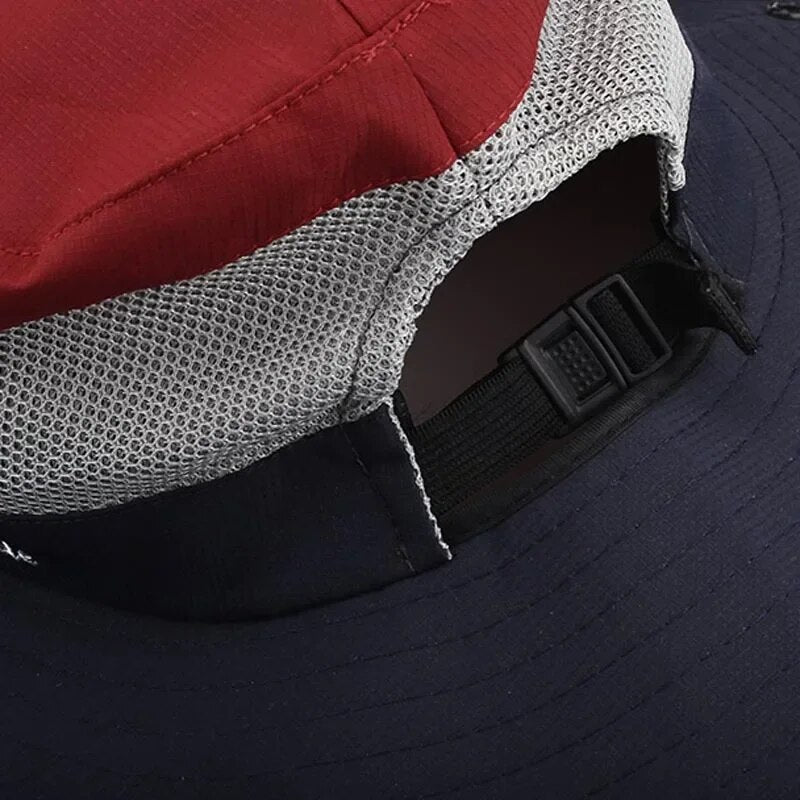 SunShield Hatt – Stilfull solbeskyttelse for utendørs Luvikno