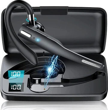 Luvikno | Trucker Dual Mic Trådløst Bluetooth 5.1 Støydempende Hodesett/Ørepropp