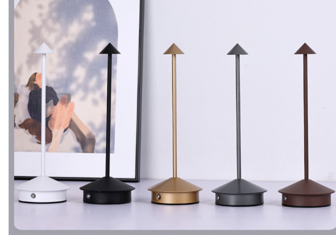 ZenLume | Minimalistisk vanntett og dimbar trådløs LED bordlampe Luvikno