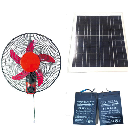 Solar Fan Wall Mount 16inch | Luvikno