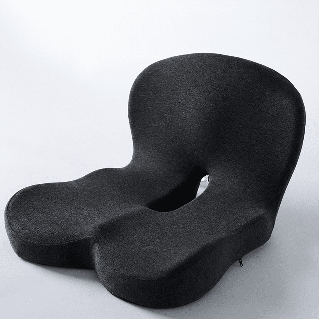 ErgoComfort Pad Memory Foam Seat Cushion | Luvikno