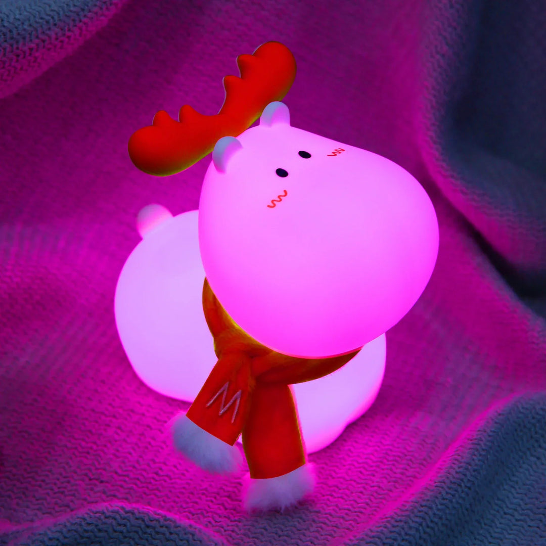 Magisk LED Reinsdyr Nattlys - GlowDeer | Luvikno