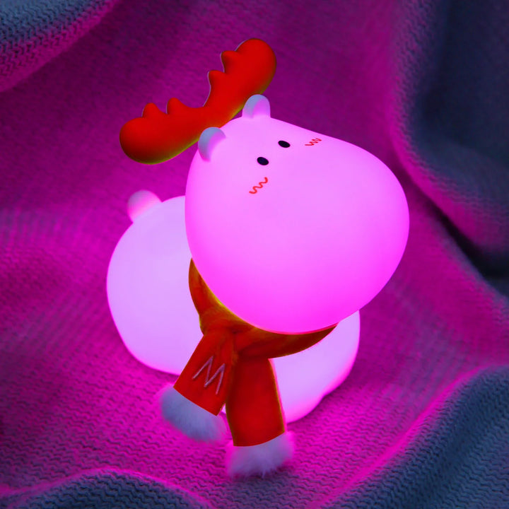 Magisk LED Reinsdyr Nattlys - GlowDeer | Luvikno