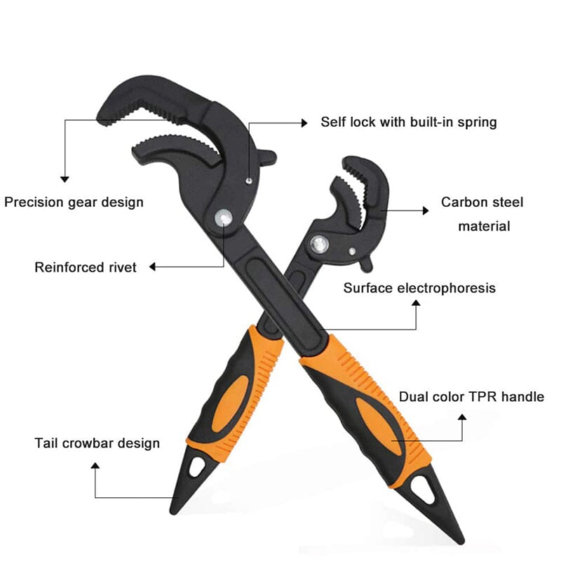 Universal Pipe Wrench | Luvikno