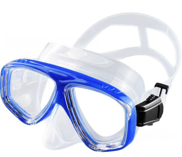Luvikno | Mareon dykkermaske med snorkel | 180° panoramautsikt | anti-lekkasje & HD glass | matvarekvalitet silikon