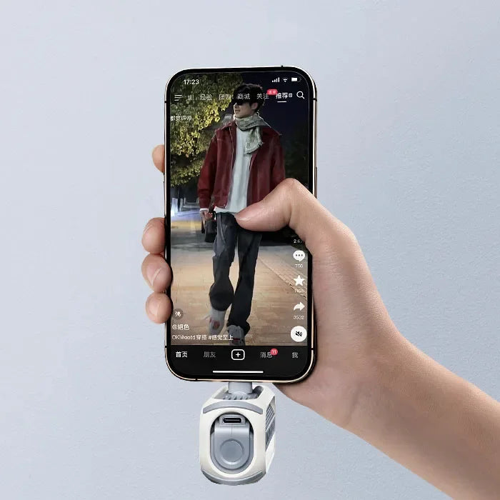 CompactCharge – Stilig bærbar power bank for reise Luvikno