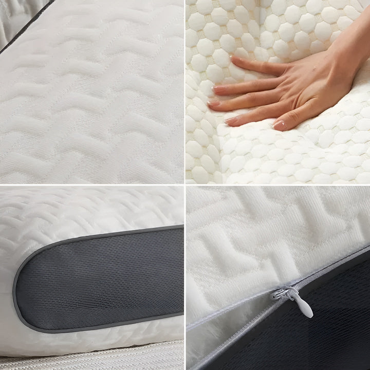 Ortopedisk Nakkepute – Ergonomisk & Støttende | For Avslapning & Sunn Søvn | Luvikno