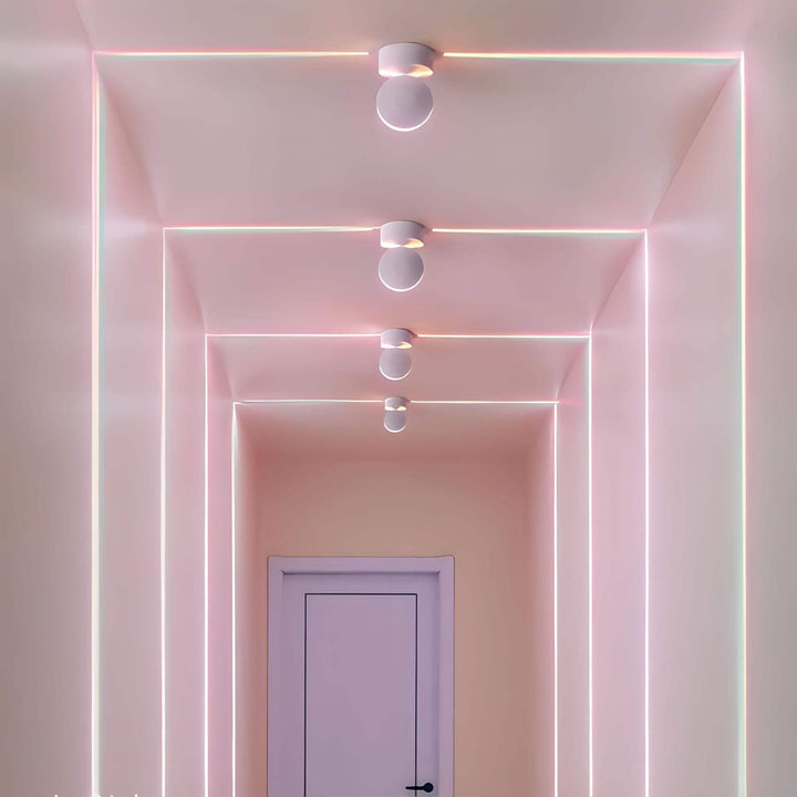 Luvikno | Lumina Ambiance Lys - Moderne LED Vindu Karm Belysning med 360-Graders Atmosfære