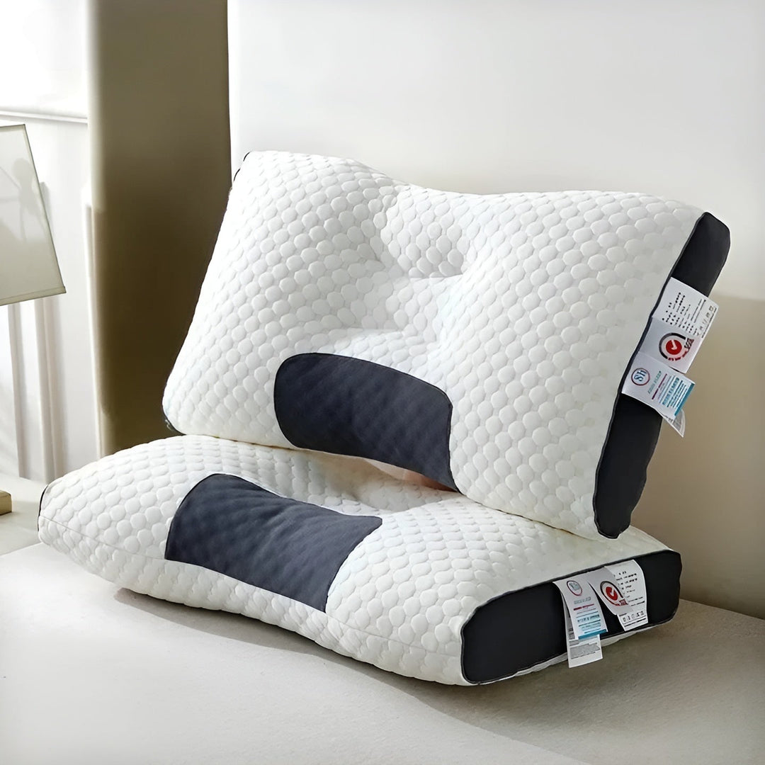 Ortopedisk Nakkepute – Ergonomisk & Støttende | For Avslapning & Sunn Søvn | Luvikno