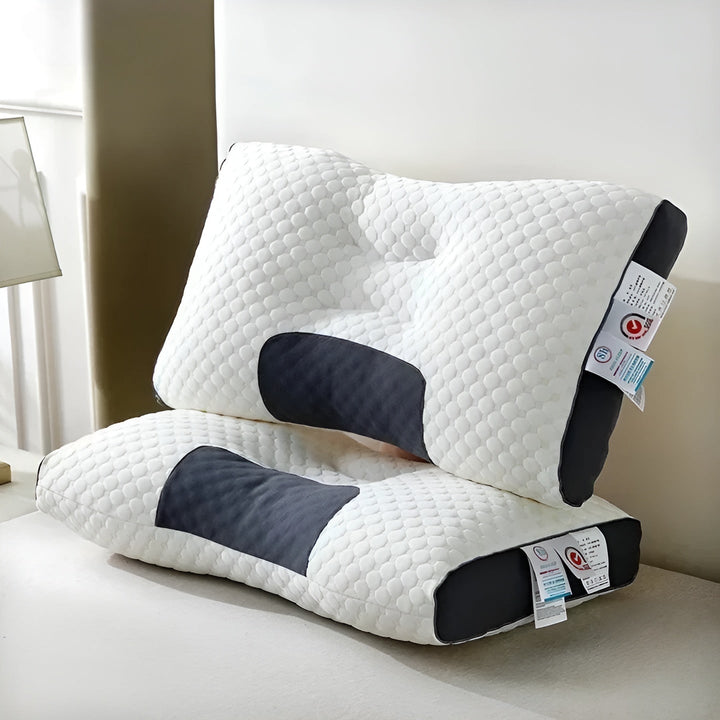 Ortopedisk Nakkepute – Ergonomisk & Støttende | For Avslapning & Sunn Søvn | Luvikno