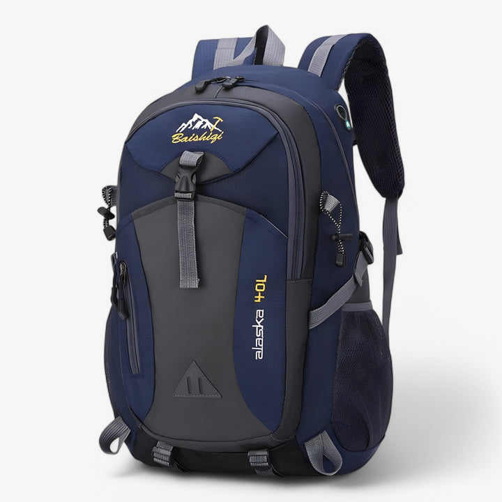 Luvikno | Vanntett Utendørs Ryggsekk – Holdbar Reise Ryggsekk for Fotturer, Camping & Pendling