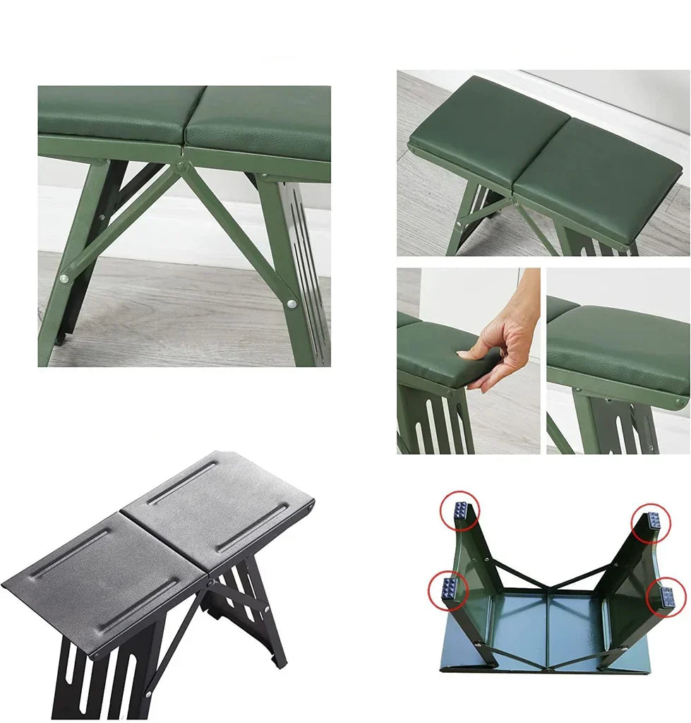 Luvikno | FlexSeat - Lettvekts Sammenleggbart Stol, Perfekt for Camping, Reiser og Utendørs Eventyr