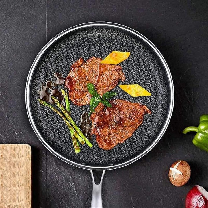 Luvikno | Non-Stick Rustfritt Stål Stekepanne
