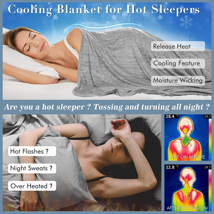 Gary Cooling Blanket –  3.0, Q-Max>0.5, Multi-Størrelse Alternativer | Luvikno