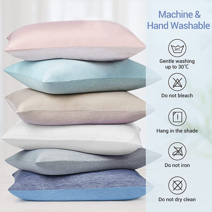 Revolusjonerende Grå Kjølepillowcase Sett av 2 – Pro Q-Max 0.4 | Luvikno