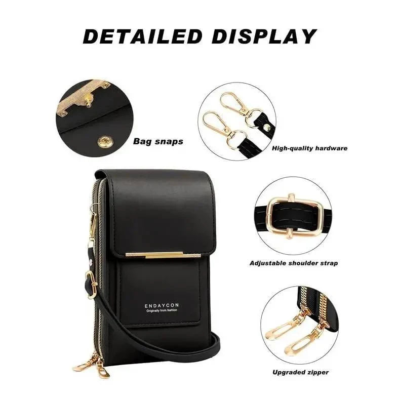 ChicSling Crossbody Bag med Touchscreen Vindu | Luvikno