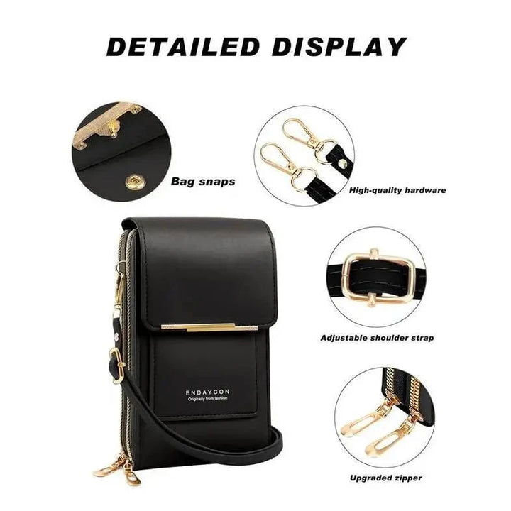 ChicSling Crossbody Bag med Touchscreen Vindu | Luvikno