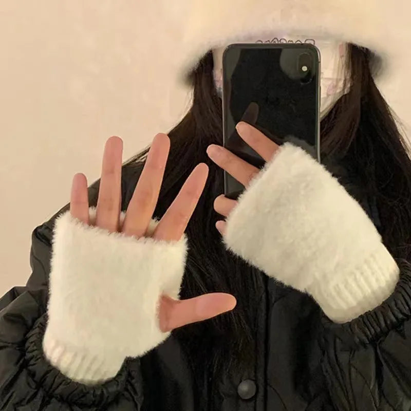 Luvikno | Unisex Fleece Fingervotter – Varme, Myke og Fungerende