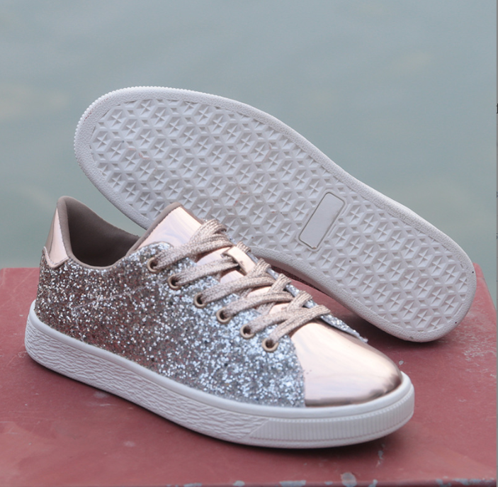 Luvik | ylellinen rento glitter-naistenkenkä