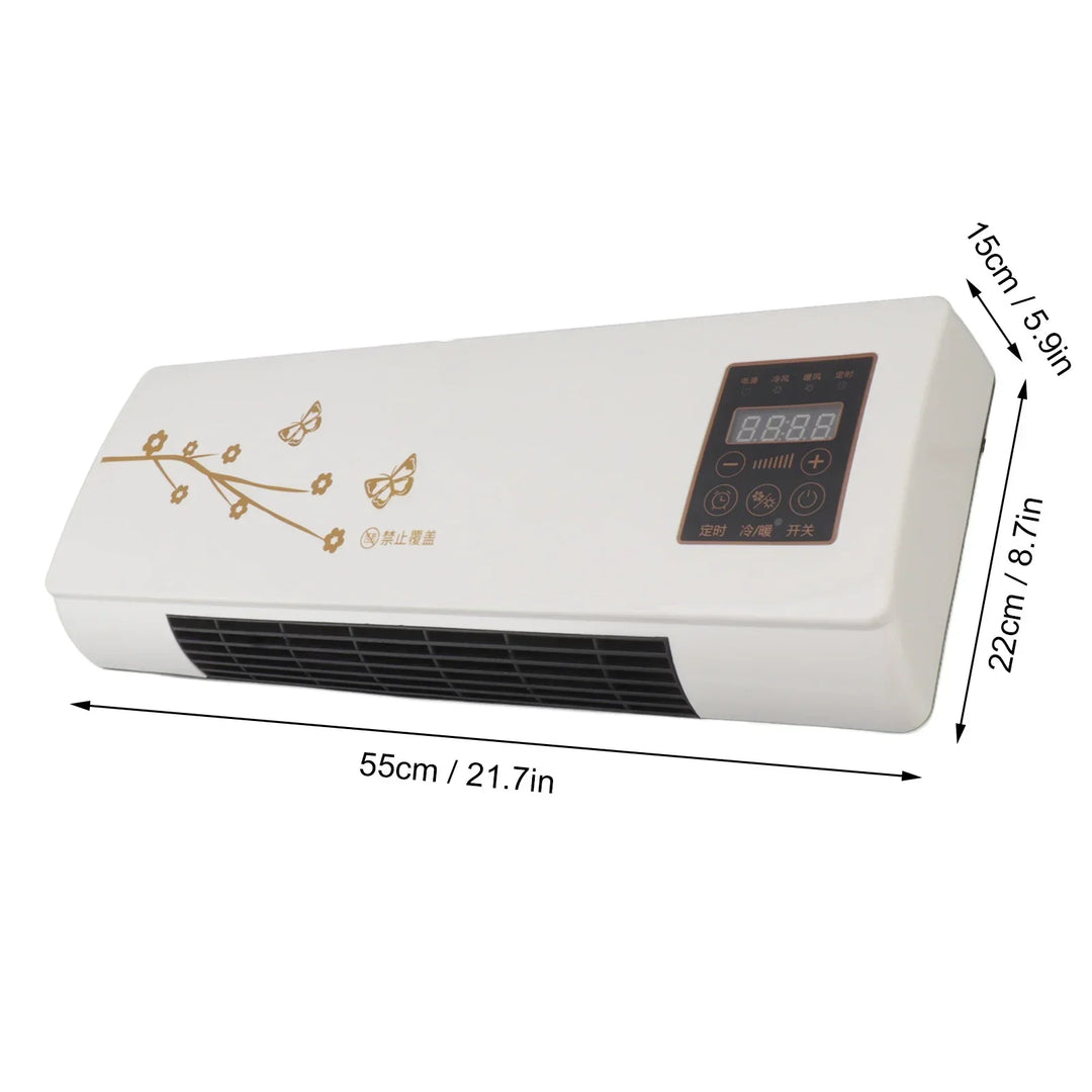 Luvikno | CoolBreeze Mini AC-enhet | Effektiv dual kjøling for ultimate komfort