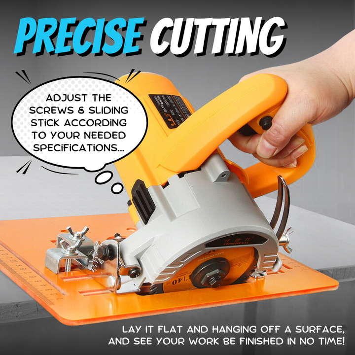 Luvikno | LuxuraCut Precision Cutter | Justerbar Bunnplate for presise og uanstrengte kutt