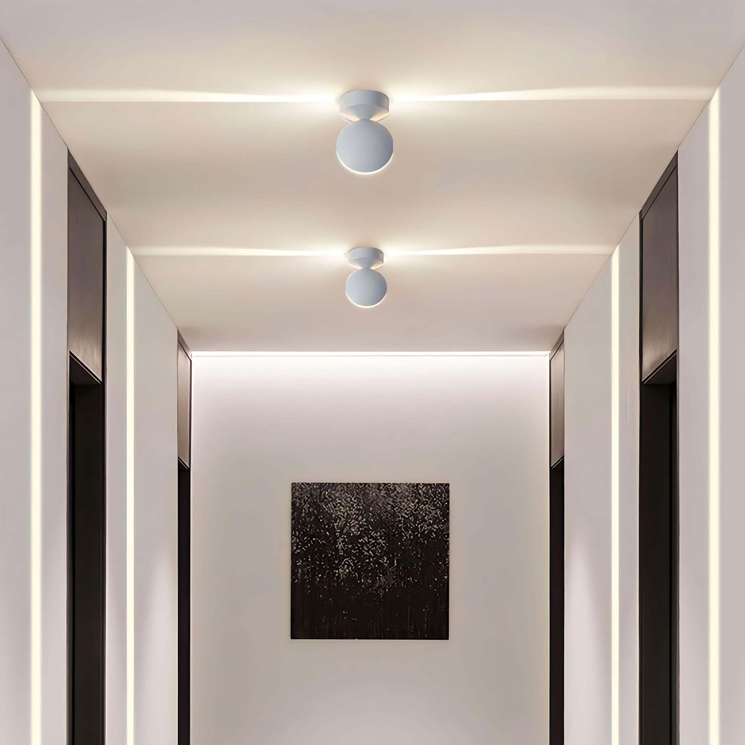 Luvikno | Lumina Ambiance Lys - Moderne LED Vindu Karm Belysning med 360-Graders Atmosfære