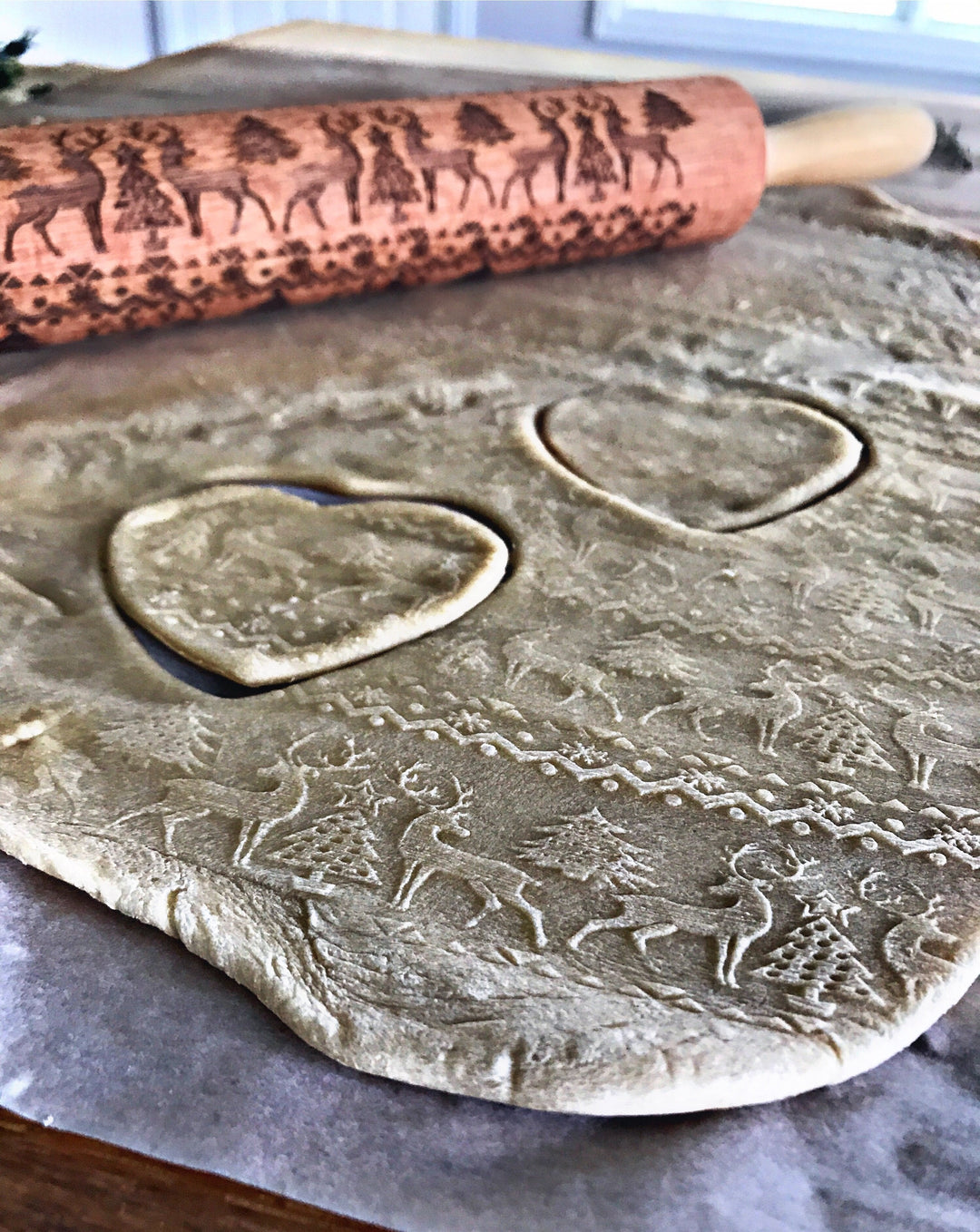 Embossed Holiday Rolling Pins | Luvikno