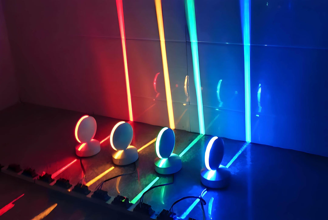 Luvikno | Lumina Ambiance Lys - Moderne LED Vindu Karm Belysning med 360-Graders Atmosfære