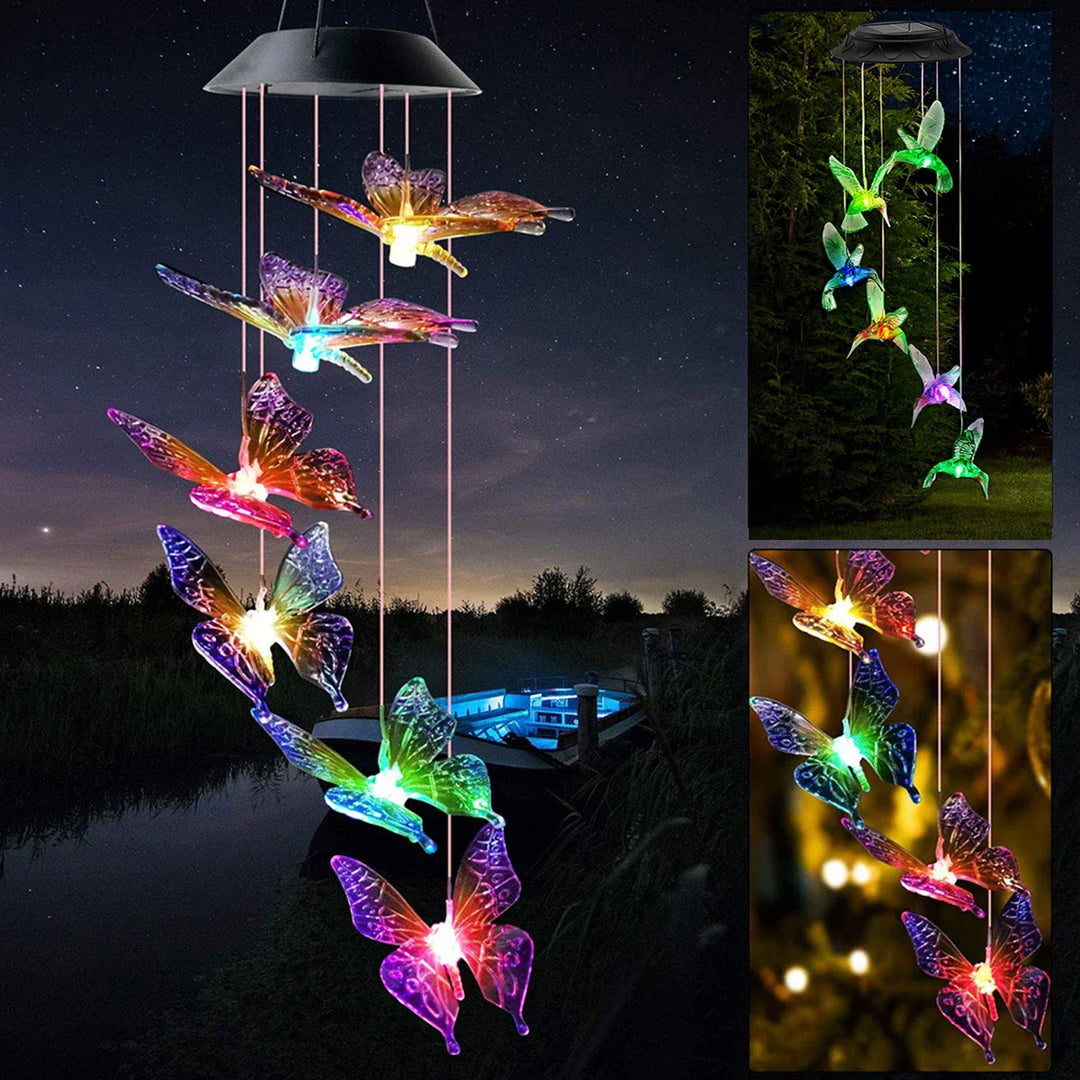 Luvikno | Solar Birds - Solcelledrevne hagebelysninger