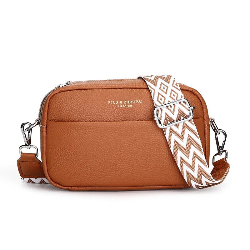 Luvik | Aidosta nahasta valmistettu crossbody-laukku