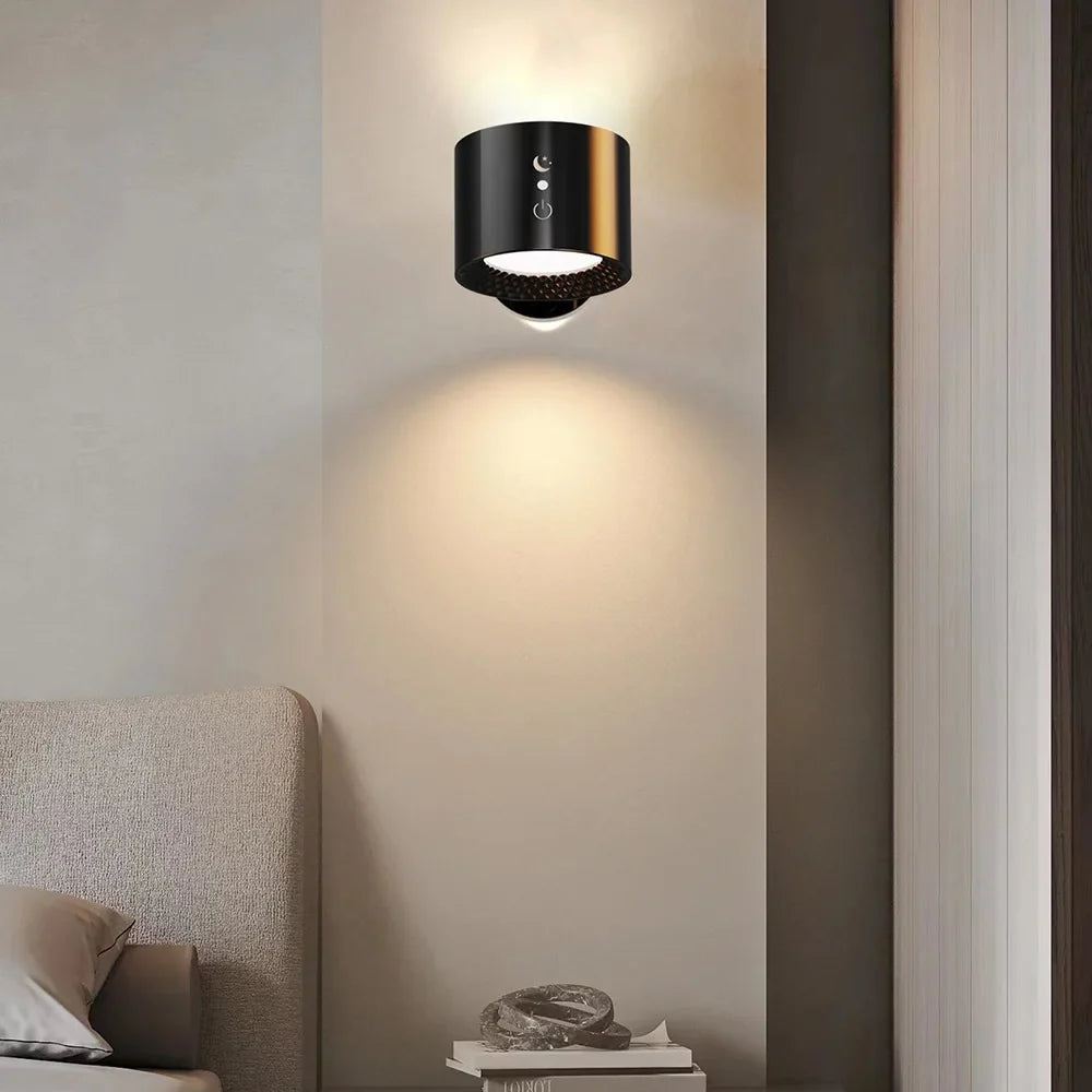 Luvikno | 360° Opp-ned Vegglampe - Trådløs Oppladbar Vegglampe