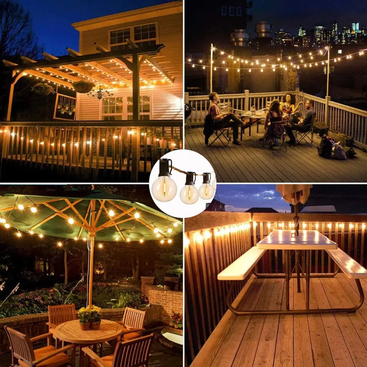 Luvikno | LED Sollys Lyskede Deluxe - Skap den perfekte atmosfæren i hagen din!
