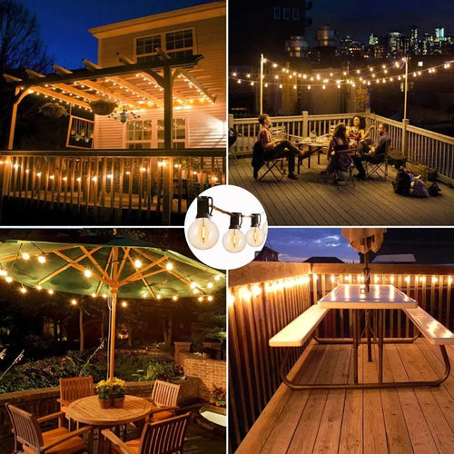 Luvikno | LED Sollys Lyskede Deluxe - Skap den perfekte atmosfæren i hagen din!