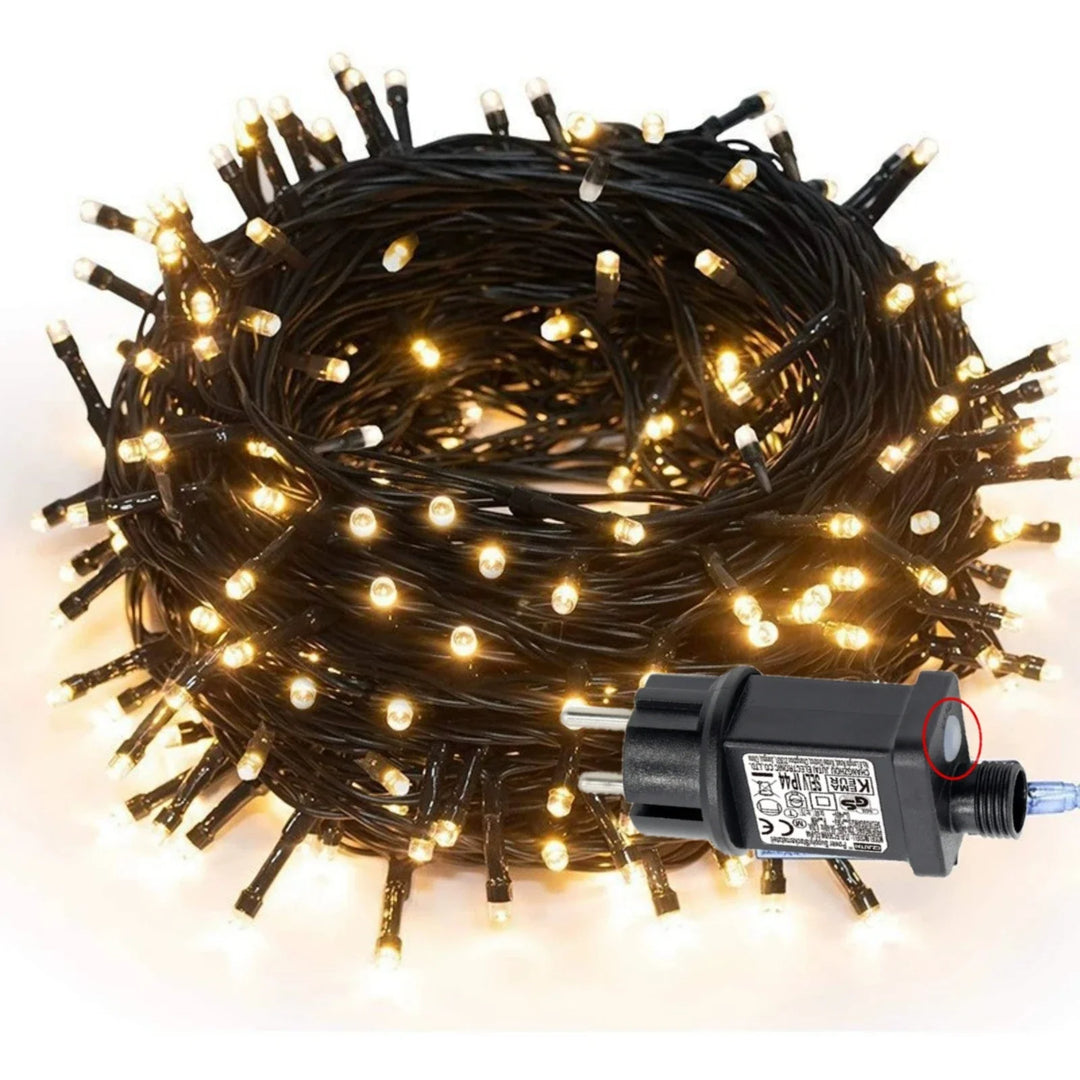 Christmas Delight - Magiske LED Gardin Lys for Utendørs Luvikno