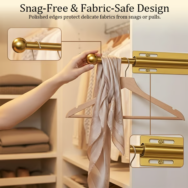 LuxHanger Valet Stang System for Garderoben | Luvikno
