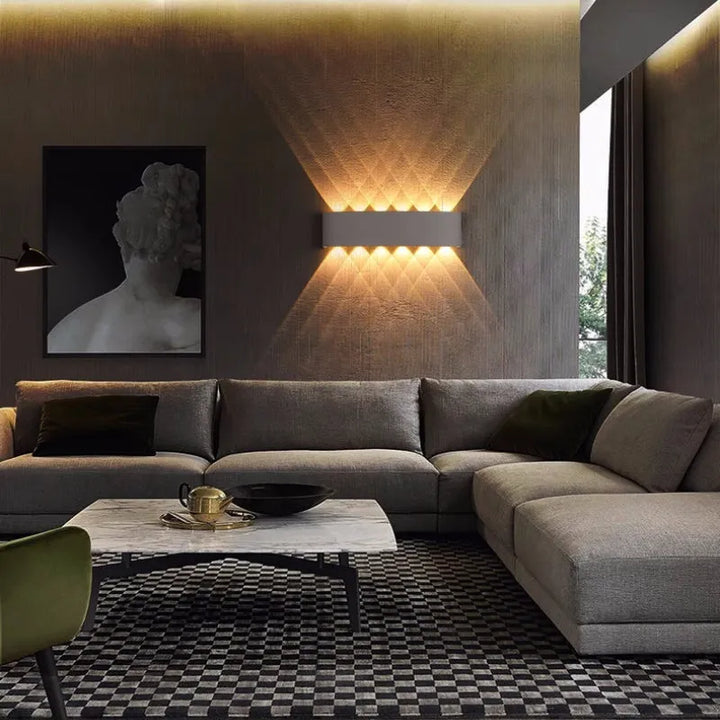 Luvikno | Vegglampe Moderne Hvit LED Vanntett Lampe