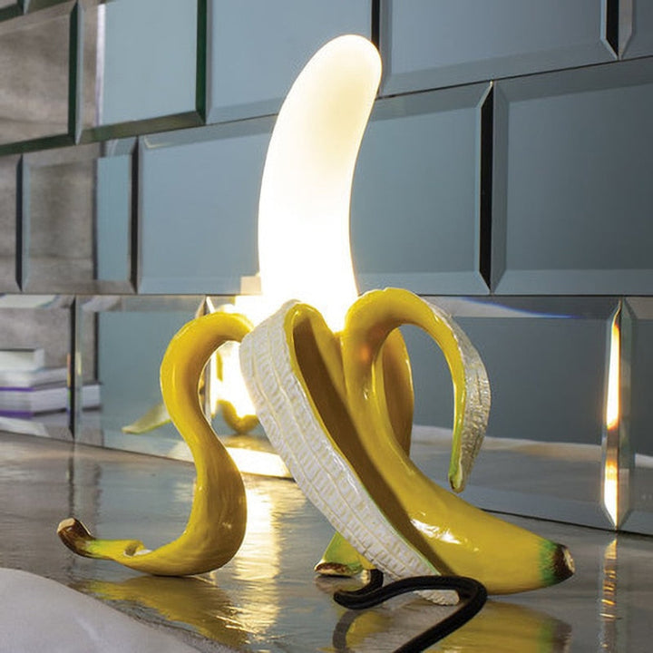 Luvikno | Bananalykter Bordlampe - Elegant Art Deco Bordlampe