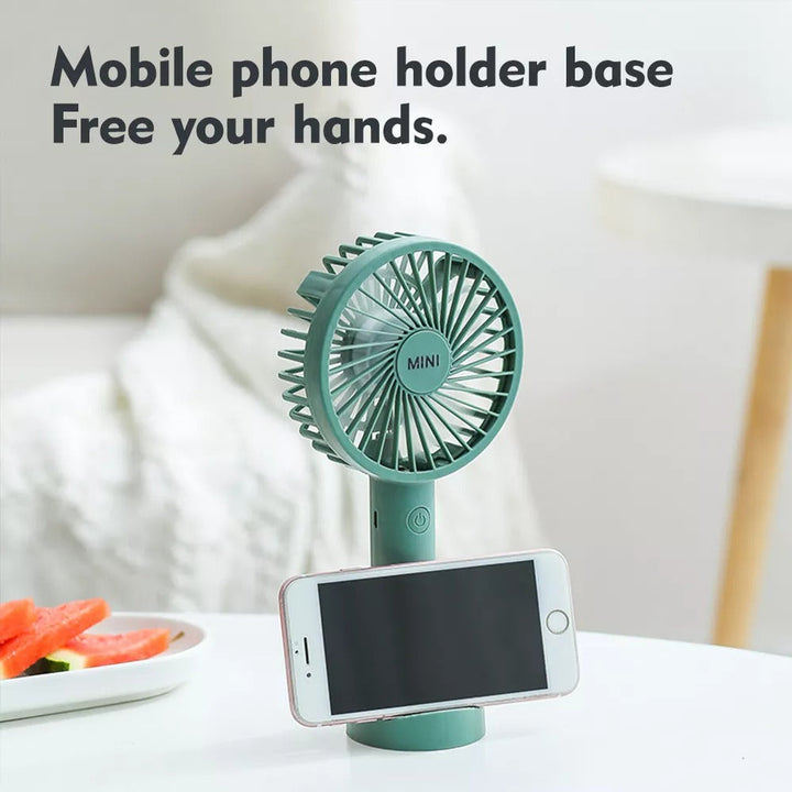 Telefonholder Mini Håndholdt Vifte | Luvikno