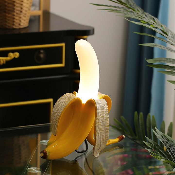 Luvikno | Bananalykter Bordlampe - Elegant Art Deco Bordlampe