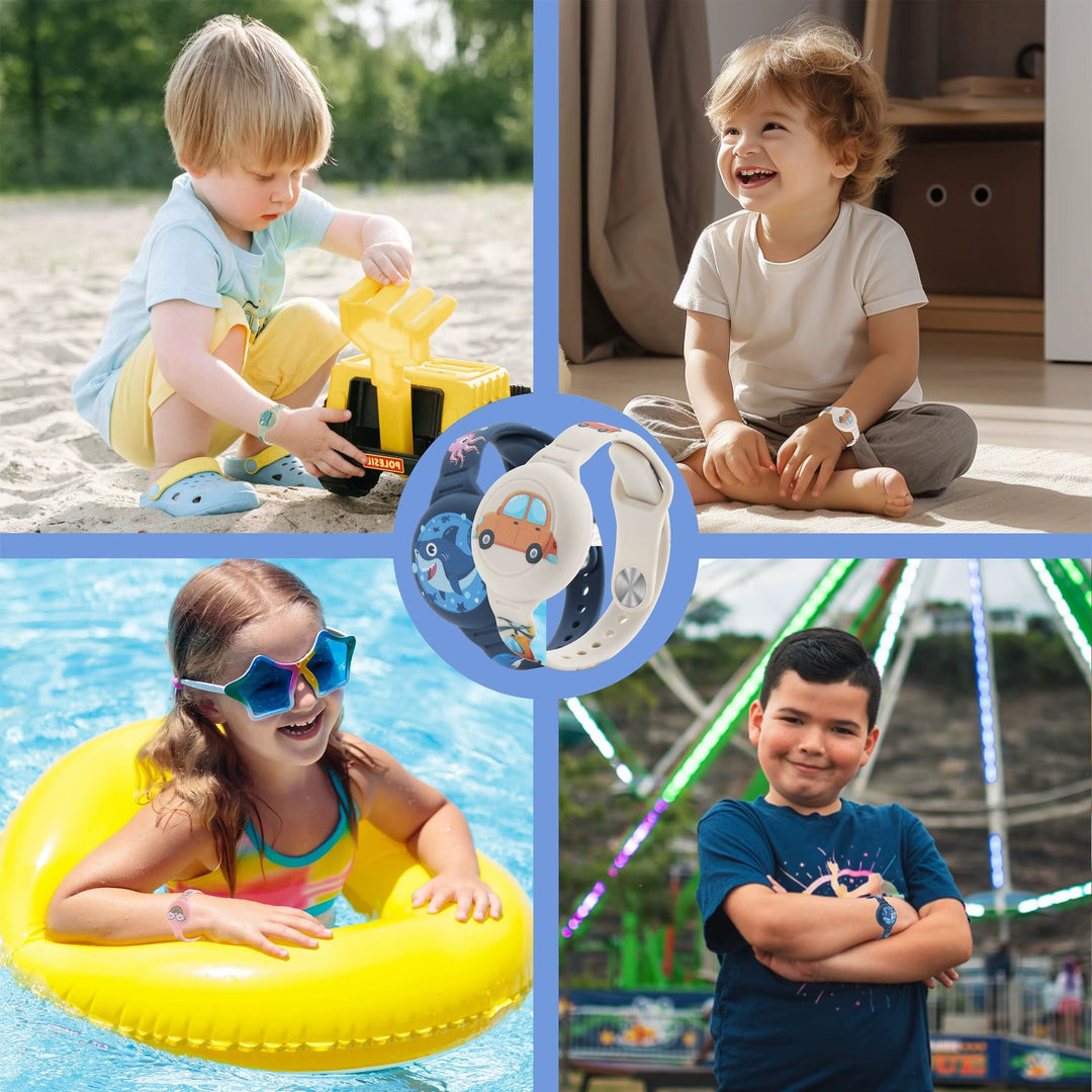 ChildSafe GPS-armbånd – Silikonkode for Tracker | Luvikno