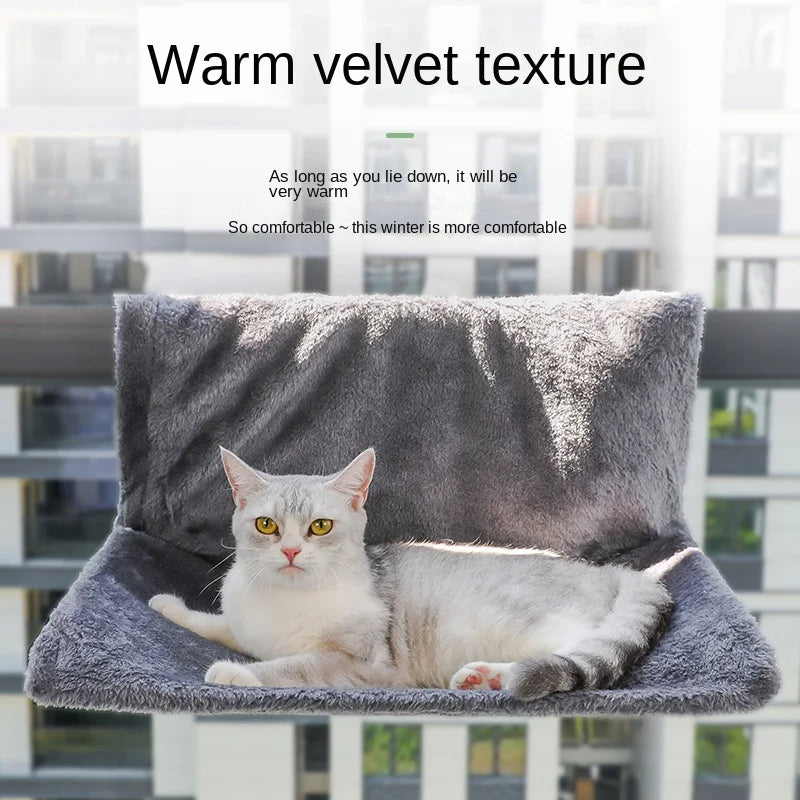 Fluffy Cat Hammock Luvikno